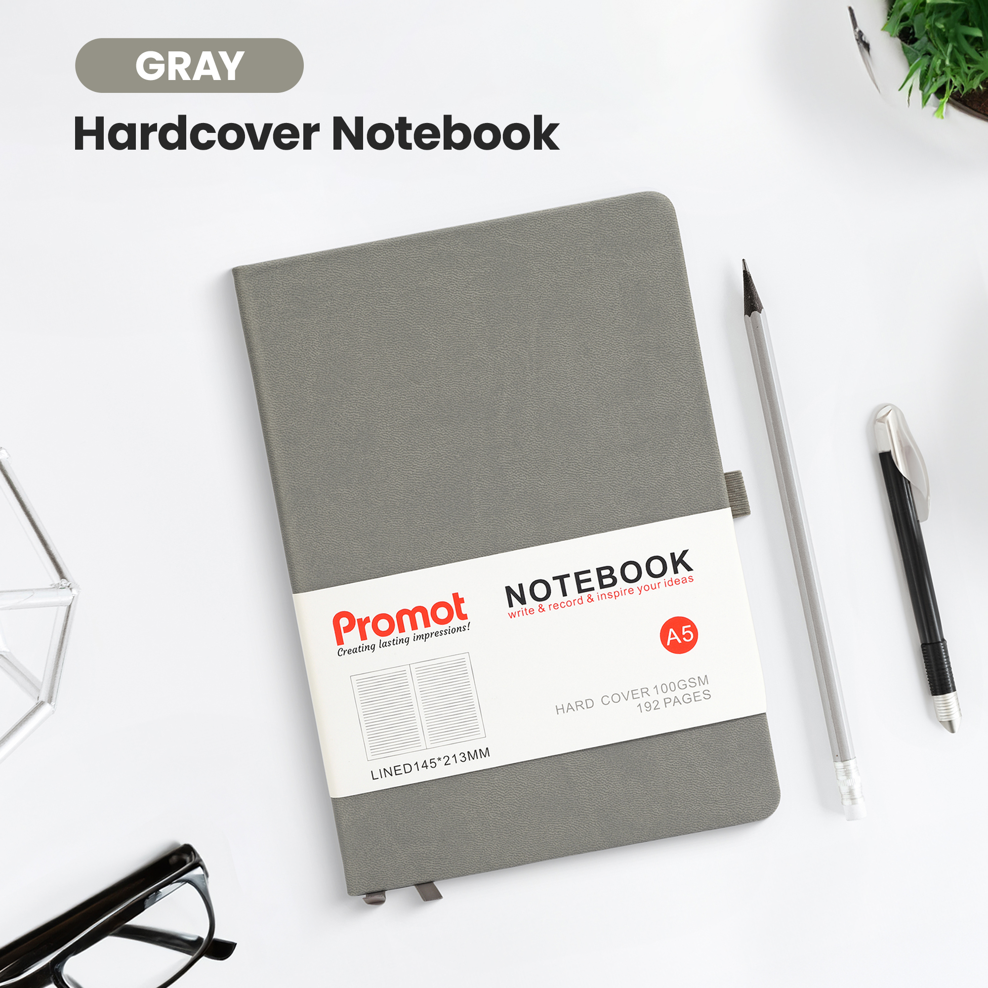 Journal Notebook - Grey